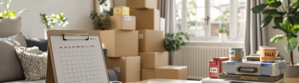 Déménagement : les étapes pour organiser le projet sans stress